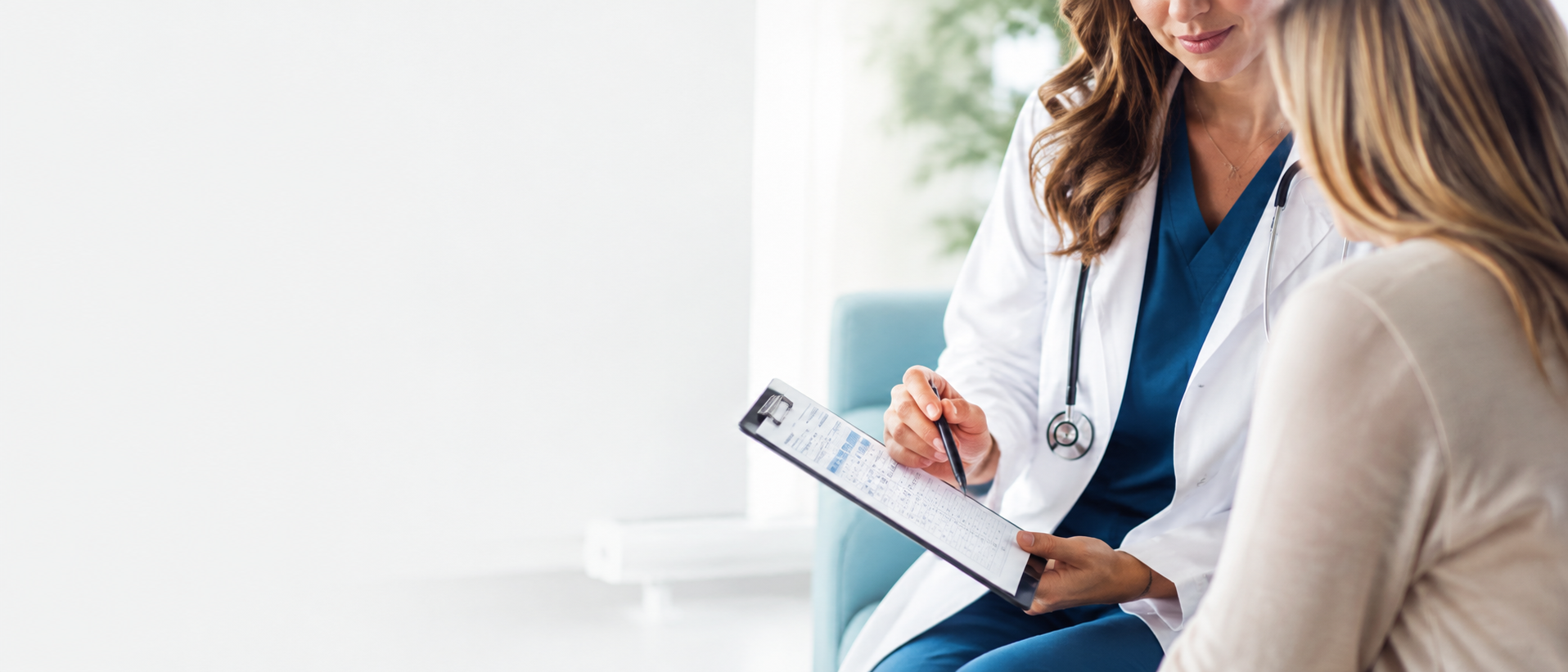 Lab requisition and test results paperwork